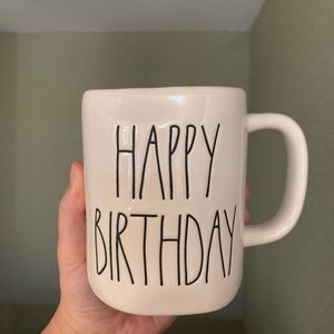 Rae Dunn | Happy Birthday Mug - Green Inside